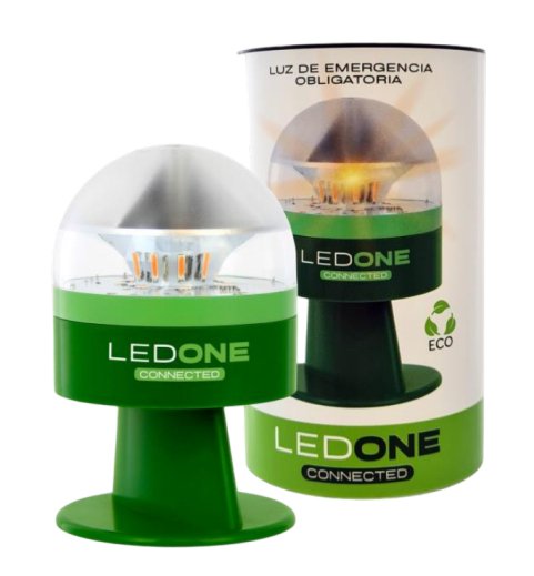 EAN 8437015487021 - LED One 103886 lámpara de emergencia Verde imagen 1
