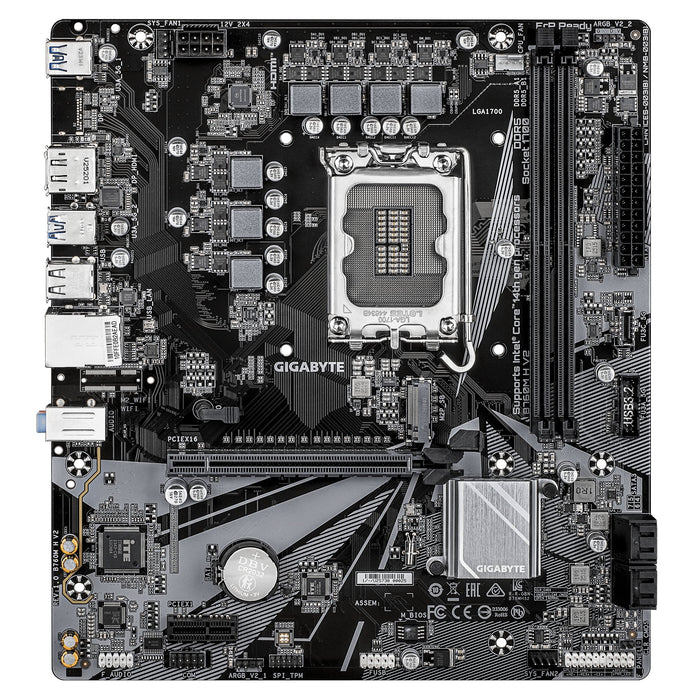 EAN 4719331878054 - GIGABYTE B760M H V2 placa base Intel B760 Express LGA 1700 micro ATX imagen 2