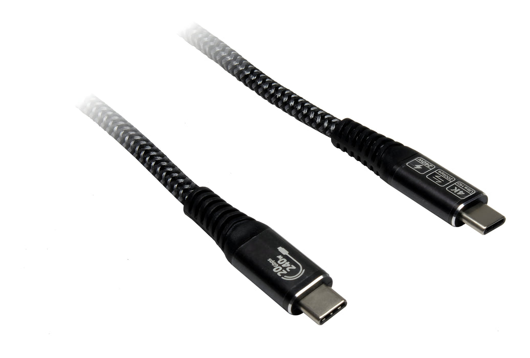 EAN 4260455649520 - Inter-Tech 88885673 cable USB USB 3.2 Gen 2x2 1,5 m USB C Negro imagen 1