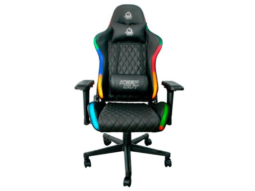 EAN 8435099526483 - KeepOut XSPRO-RGB silla para videojuegos Butaca para jugar Asiento acolchado Negro imagen 1