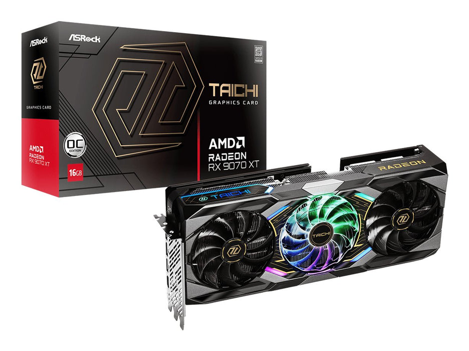 EAN 4711581490444 - Asrock Taichi Radeon RX 9070 XT OC AMD 16 GB GDDR6 imagen 6