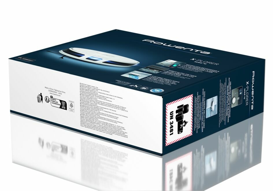 EAN 3221616119659 - Rowenta X-Plorer RR8477 0,4 L Sin bolsa Blanco imagen 12