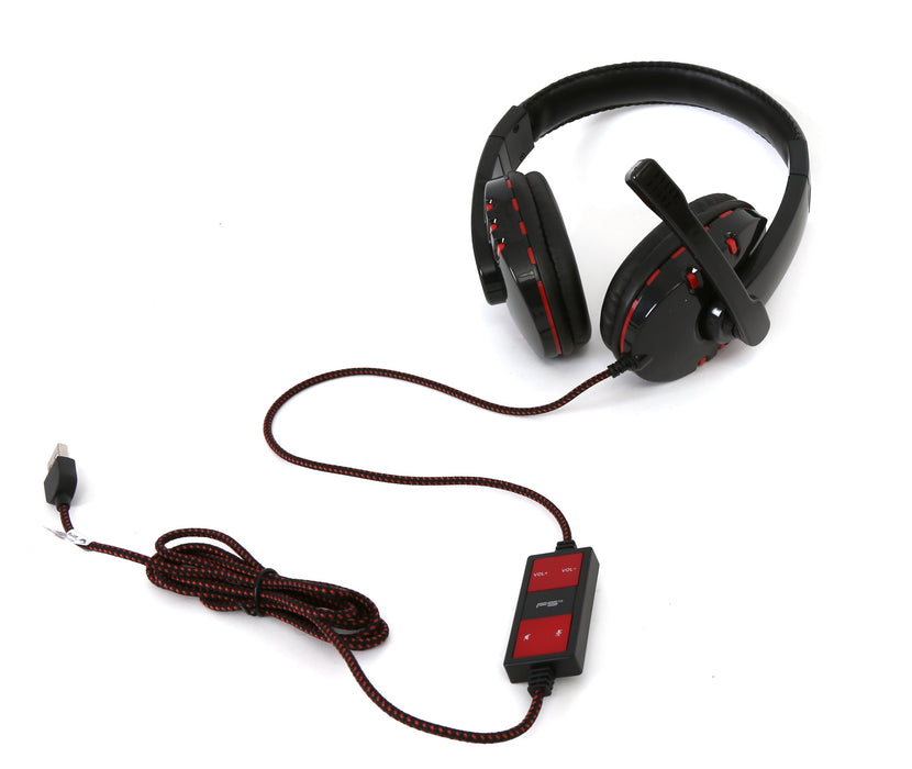 EAN 5907595426909 - Freestyle FH-5401 Auriculares Alámbrico Diadema Llamadas/Música USB tipo A Negro, Rojo imagen 4