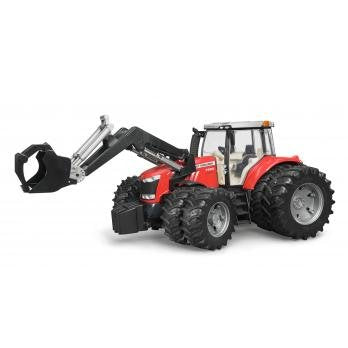 EAN 4001702030476 - BRUDER Massey Ferguson 7624 with frontloader imagen 10