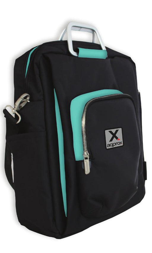 EAN 8435099515838 - Approx appNBST15x 39,6 cm (15.6") Mochila bandolera Negro, Turquesa imagen 1
