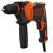 EAN 5035048681268 - Black & Decker BEH710-QS taladro 2800 RPM Negro, Naranja imagen 1