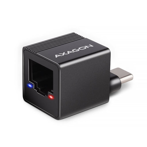 EAN 8595247907820 - Axagon ADE-MINIC USB-C 3.2 Gen 1 Gigabit Ethernet MINI adapter - schwarz - Adapter - Digital/Daten 1000 M imagen 1