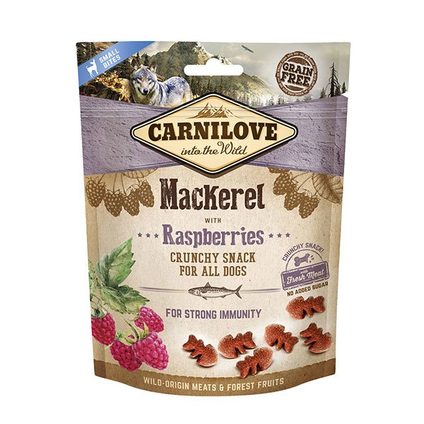 EAN 8595602528875 - CARNILOVE Mackerel with Raspberries 200 g Universal imagen 1