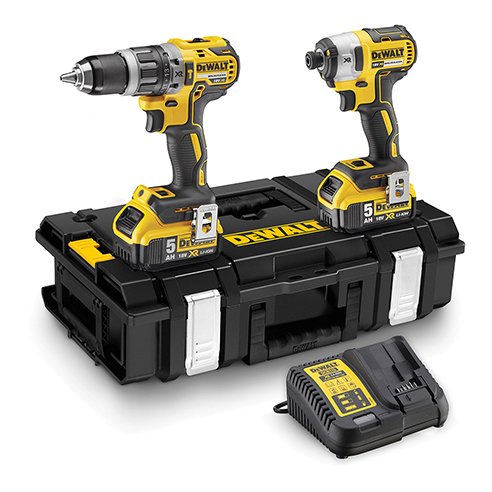 EAN 5035048488652 - DeWALT DCK266P2 destornillador eléctrico y llave de impacto Amarillo imagen 1