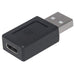 EAN 0766623354653 - Manhattan 354653 cambiador de género para cable USB A USB C Negro imagen 4