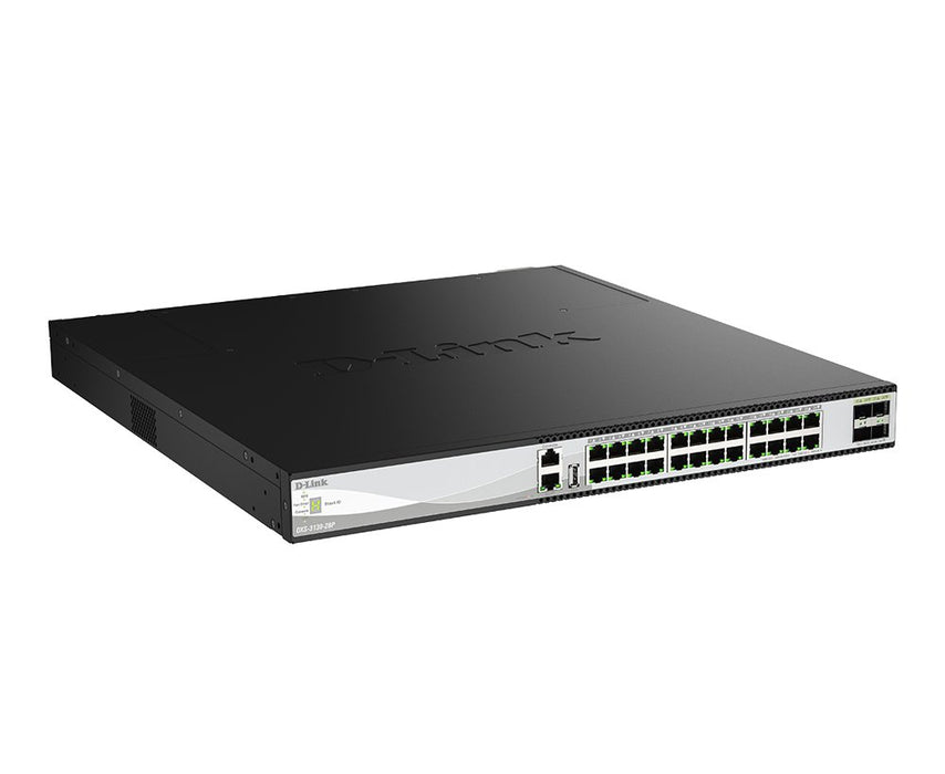 EAN 790069474125 - D-Link DXS-3130-28P Gestionado L3 10G Ethernet (100/1000/10000) Energía sobre Ethernet (PoE) Negro, Gris imagen 2