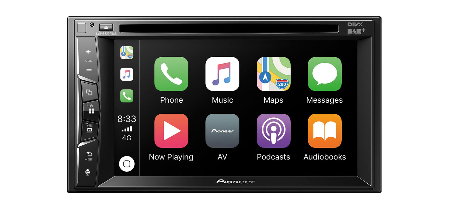EAN 4988028426001 - Pioneer AVH-Z3200DAB receptor multimedia para coche Negro Bluetooth imagen 1