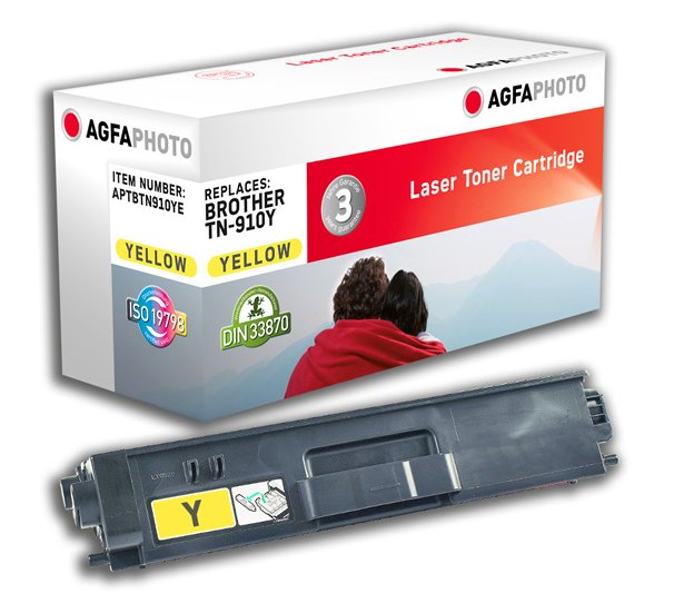 EAN 4250164857903 - AgfaPhoto APTBTN910YE cartucho de tóner 1 pieza(s) Compatible Amarillo imagen 1