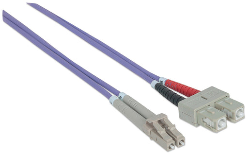 EAN 0766623751056 - Intellinet 751056 Cable de fibra óptica e InfiniBand 5 m LC SC Violeta imagen 2