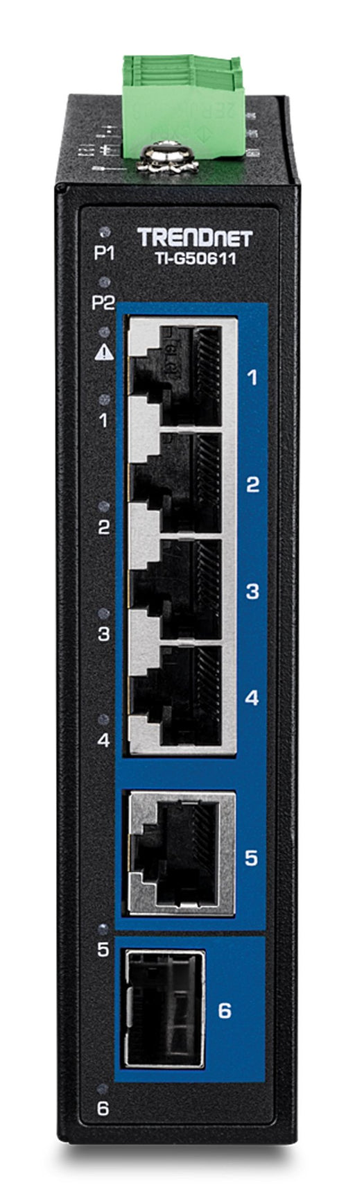 EAN 0710931162899 - Trendnet TI-G50611 switch No administrado 2.5G Ethernet (100/1000/2500) Negro imagen 2