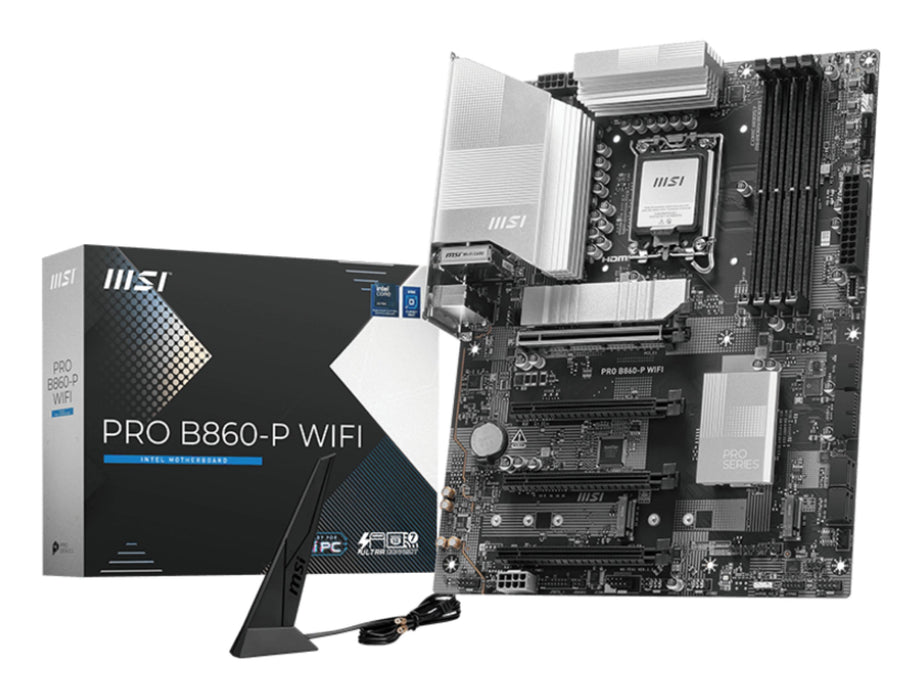 EAN 4711377286572 - MSI PRO B860-P WIFI placa base Intel B860 LGA 1851 (Socket V1) ATX imagen 1