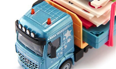 EAN 4006874035625 - Siku Prefab house transporter Modelo a escala de camión de transporte pesado Previamente montado 1:50 imagen 5