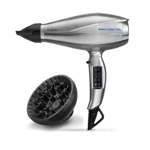 EAN 3030050112399 - BaByliss Pro Digital secador 2200 W Gris, Plata imagen 1