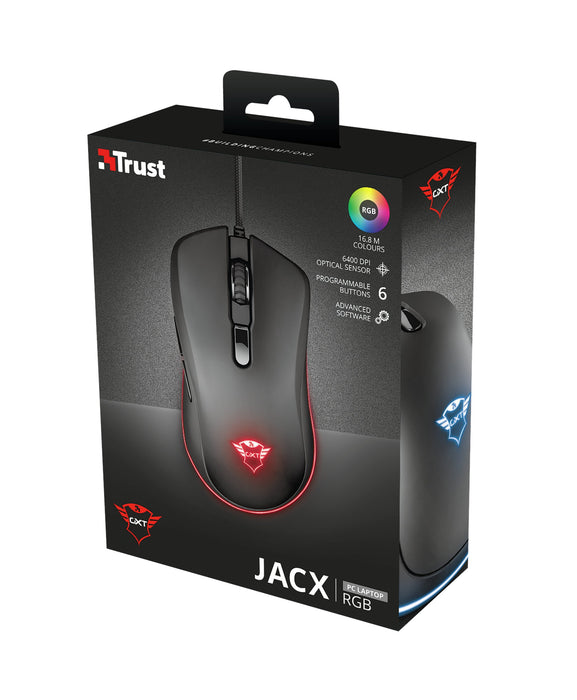 EAN 8713439235753 - Trust GXT 930 Jacx ratón Juego mano derecha USB tipo A Óptico 6400 DPI imagen 5