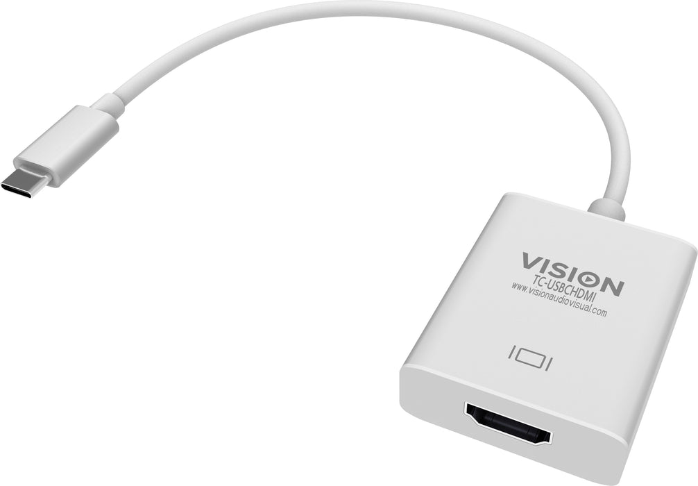 EAN 4322271000005 - Vision TC-USBCHDMI Adaptador gráfico USB 3840 x 2160 Pixeles Blanco imagen 1