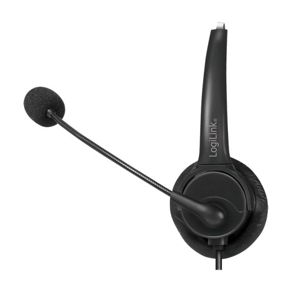 EAN 4052792064209 - LogiLink HS0056 auricular y casco Auriculares Alámbrico Diadema Oficina/Centro de llamadas USB tipo A Neg imagen 4
