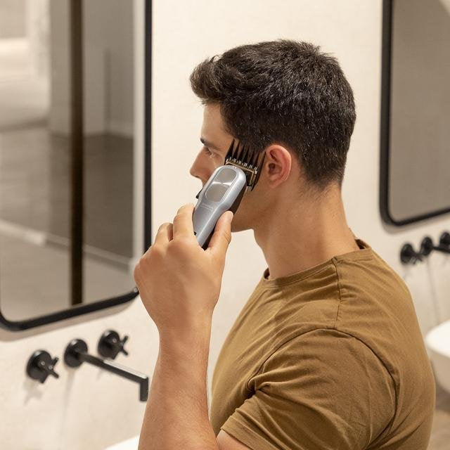 EAN 8435484042185 - Cecotec 04218 cortadora de pelo y maquinilla Negro, Gris Ión de litio imagen 7