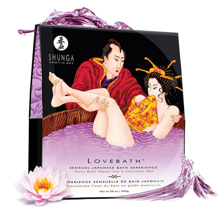 EAN 0697309068024 - SHUNGA Lovebath Sensual Lotus esencia aromática Gel de baño erótico Loto Baño imagen 1