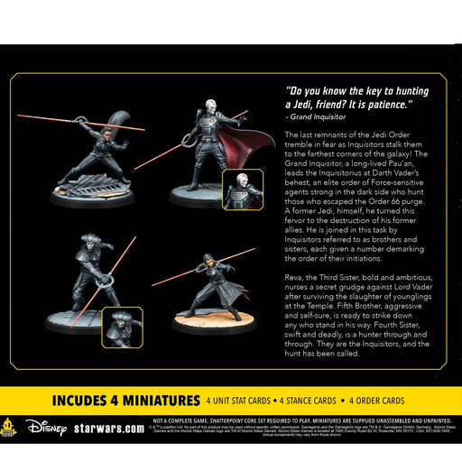 EAN 0841333121785 - Atomic Mass Games Star Wars: Shatterpoint - Jedi Hunters Squad Pack Figura imagen 2