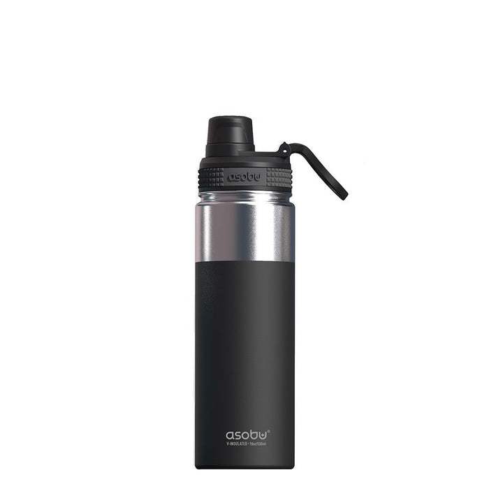 EAN 0842591039881 - Asobu Alpine Flask Senderismo 530 ml Acero inoxidable Negro imagen 1