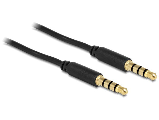 EAN 4043619834365 - DeLOCK 83436 cable de audio 2 m 3,5mm Negro imagen 1