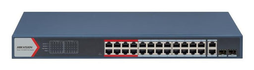 EAN 6931847157166 - Hikvision DS-3E1326P-EI switch Gestionado Fast Ethernet (10/100) Energía sobre Ethernet (PoE) 1U Azul imagen 2