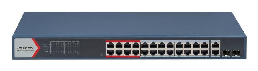EAN 6931847157166 - Hikvision DS-3E1326P-EI switch Gestionado Fast Ethernet (10/100) Energía sobre Ethernet (PoE) 1U Azul imagen 2