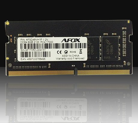 EAN 4897033783835 - AFOX DDR4 8G 2133 SO DIMM módulo de memoria 8 GB 1 x 8 GB imagen 2