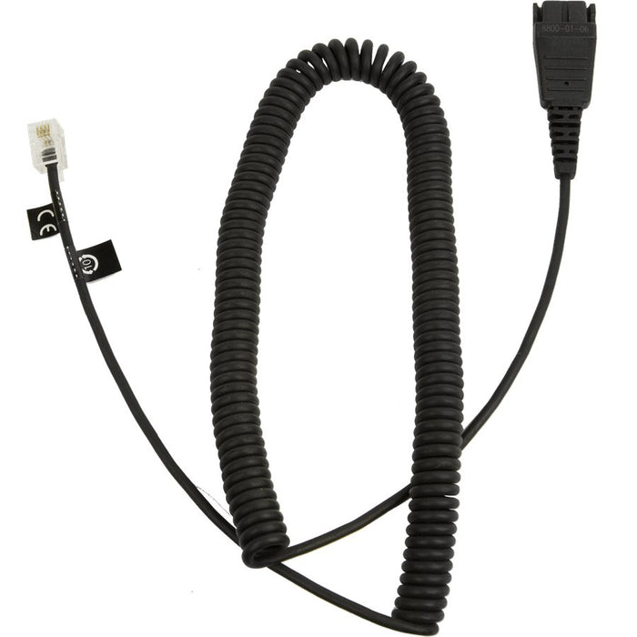 EAN 5706991002041 - Jabra 8800-01-06 cable telefónico 0,5 m Negro imagen 1
