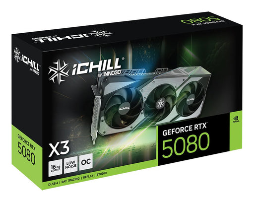 EAN 8886307701787 - INNO3D iChill GeForce RTX 5080 X3 V2 NVIDIA 16 GB GDDR7 imagen 2