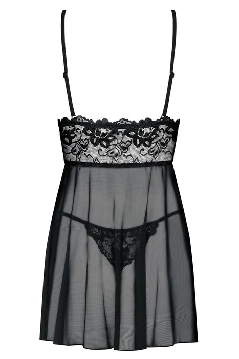 EAN 5900308559017 - Obsessive Imperia Camisa Negro Elastano, Poliamida imagen 2