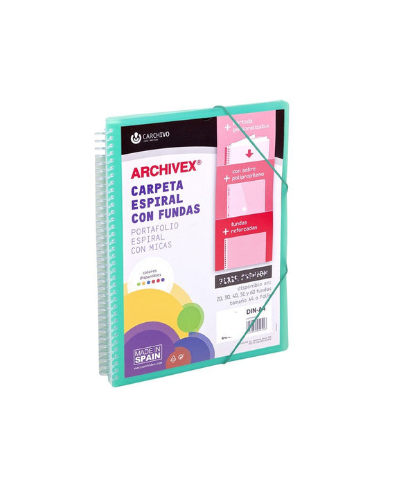 EAN 8422951054437 - CARCHIVO 53034054 portafolio para presentaciones 40 bolsillos A4 imagen 1