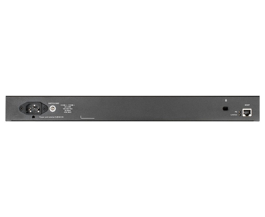 EAN 0790069454769 - D-Link DGS-1520-28 switch Gestionado L3 10G Ethernet (100/1000/10000) 1U Negro imagen 3
