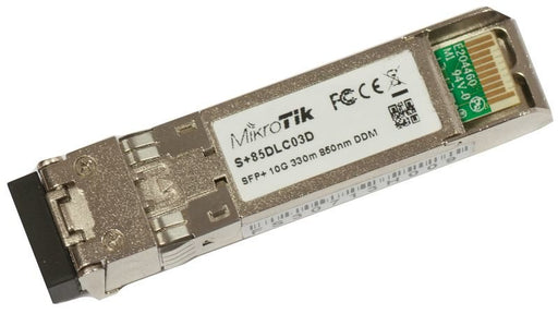 EAN 4250605596439 - Mikrotik S+85DLC03D red modulo transceptor Fibra óptica 10000 Mbit/s SFP+ 850 nm imagen 1