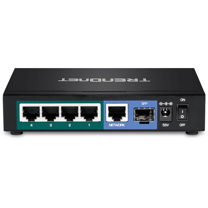 EAN 0710931161670 - Trendnet TPE-TG611 switch Gigabit Ethernet (10/100/1000) Energía sobre Ethernet (PoE) Negro imagen 3
