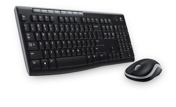 EAN 5099206039247 - Logitech 920-004518 teclado Ratón incluido Universal RF inalámbrico QWERTY Ruso Negro imagen 2