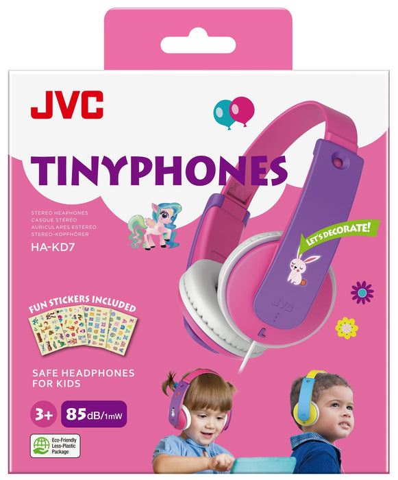 EAN 4975769019531 - JVC HA-KD7 Auriculares Alámbrico Diadema Música Rosa, Púrpura imagen 3