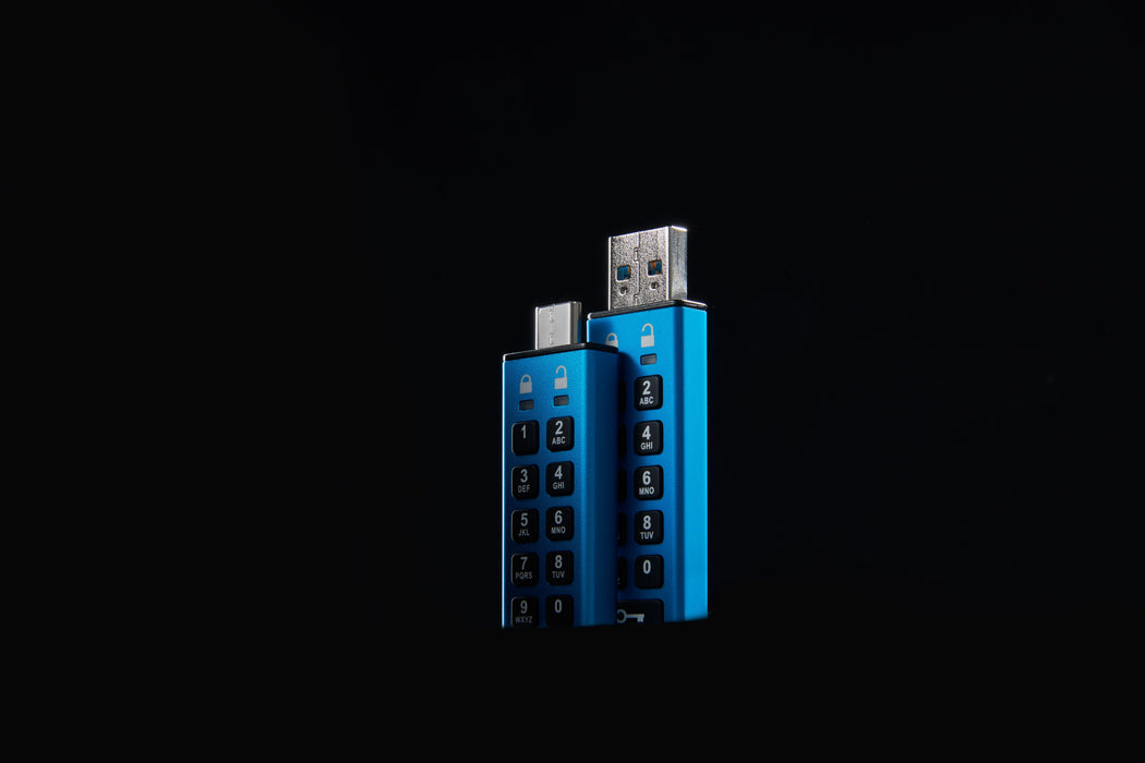 EAN 0740617330069 - Kingston Technology IronKey Keypad 200 unidad flash USB USB tipo A 3.2 Gen 1 (3.1 Gen 1) Azul imagen 7