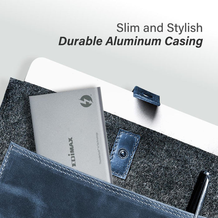 EAN 4717964704658 - Edimax TD-405BP base para portátil y replicador de puertos Alámbrico Thunderbolt 4 imagen 7