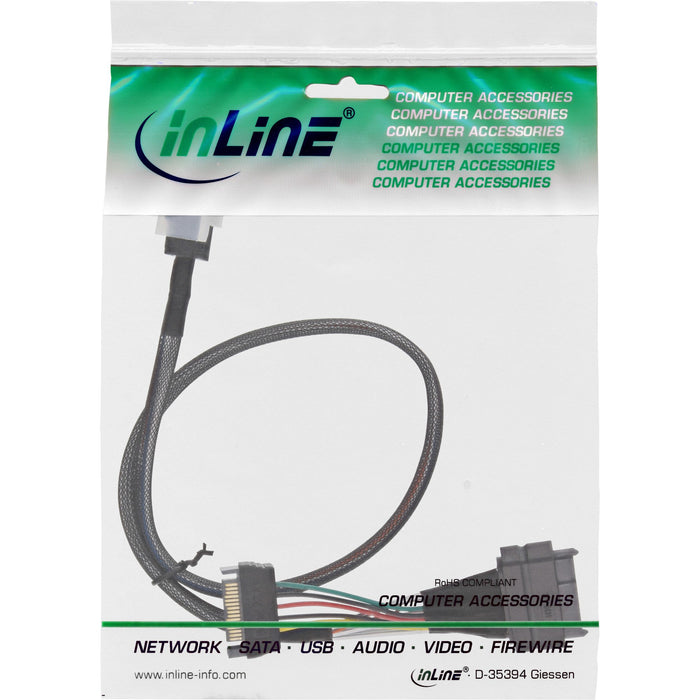 EAN 4043718267514 - InLine 29620A cable de señal 0,5 m Negro imagen 2