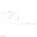 EAN 8717371446086 - Neomounts PLASMA-M2500FPLATE accesorio para soporte de monitor imagen 3
