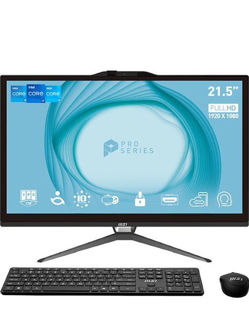 EAN 4711377173230 - MSI Pro AP222T 13M-217ES All-in-One PC Intel® Pentium® Gold G7400 54,6 cm (21.5") 1920 x 1080 Pixeles Pan imagen 2