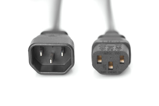 EAN 4016032311881 - Digitus AK-440201-012-S cable de transmisión Negro 1,2 m IEC C14 IEC C13 imagen 2