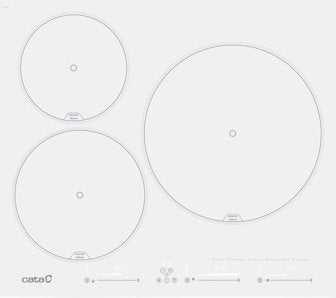 EAN 8422248357159 - CATA INSB 6003E2 WH Blanco Integrado 59 cm Con placa de inducción 3 zona(s) imagen 1