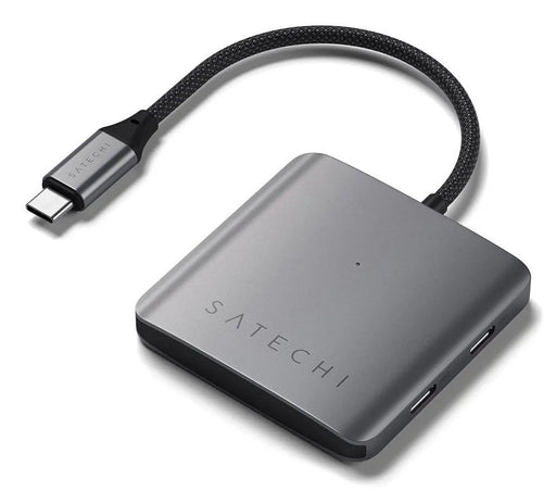 EAN 810086361328 - Satechi ST-H4CPDM hub de interfaz USB Tipo C 10000 Mbit/s Gris imagen 1